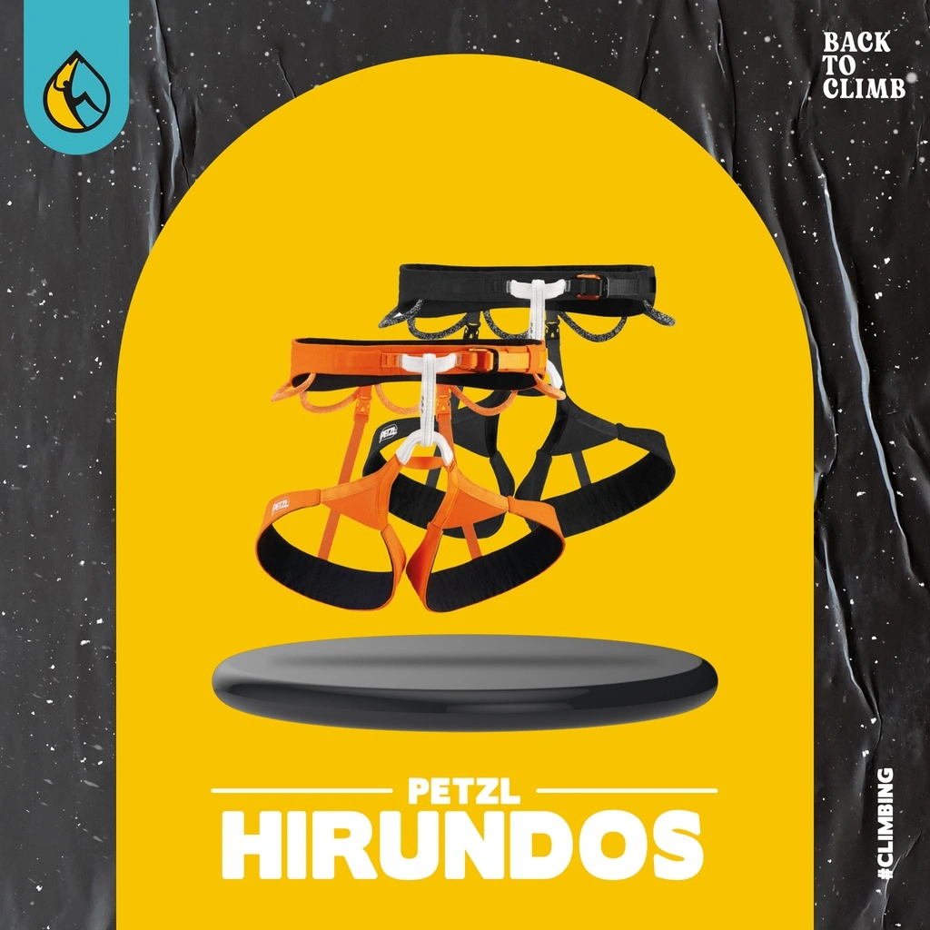 PETZL HIRUNDOS Original – Safety Climbing Harness Panjat Tebing Lightweight Performance