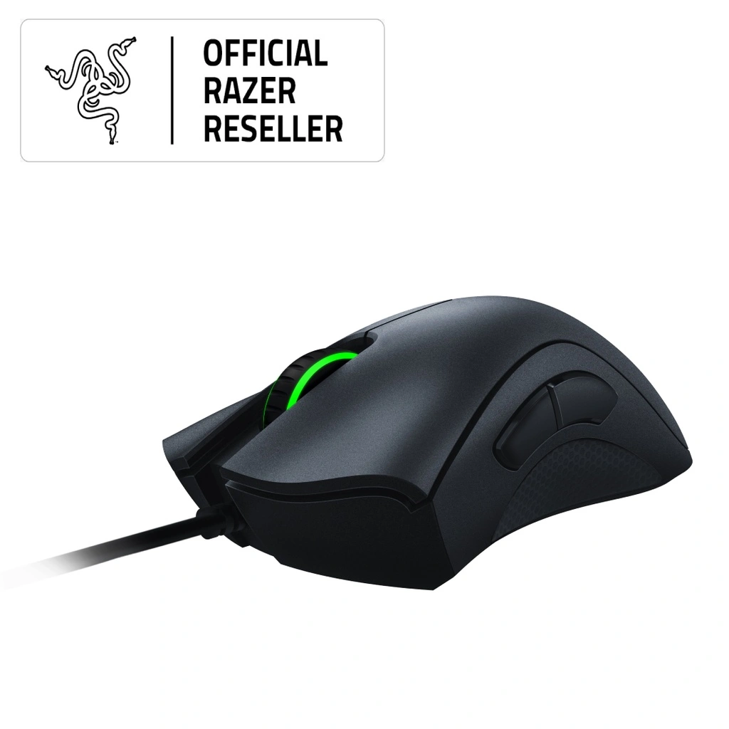 Razer DeathAdder Essential BLACK - Essential gaming mouse with 6,400 DPI optical sensor