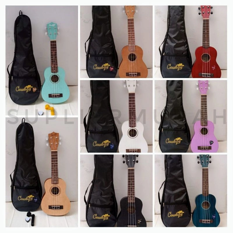 COWBOY Ukulele Cowboy 21 inch Soprano Sopran ORIGINAL