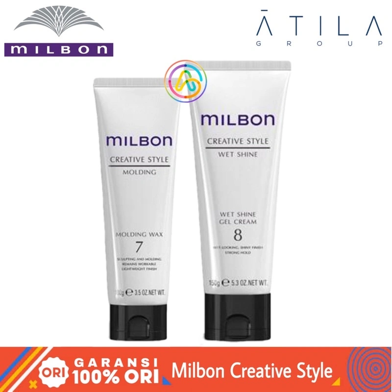 Milbon Creative Style Wax / Gel / Wave Cream / Mousse / Mist / HairSpray | Styling Rambut