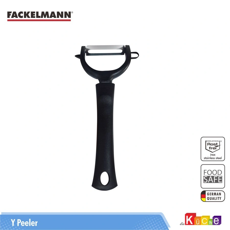 Fackelmann Y-Peeler With Black Pp Handle/Pengupas Kulit Buah Dan Sayur