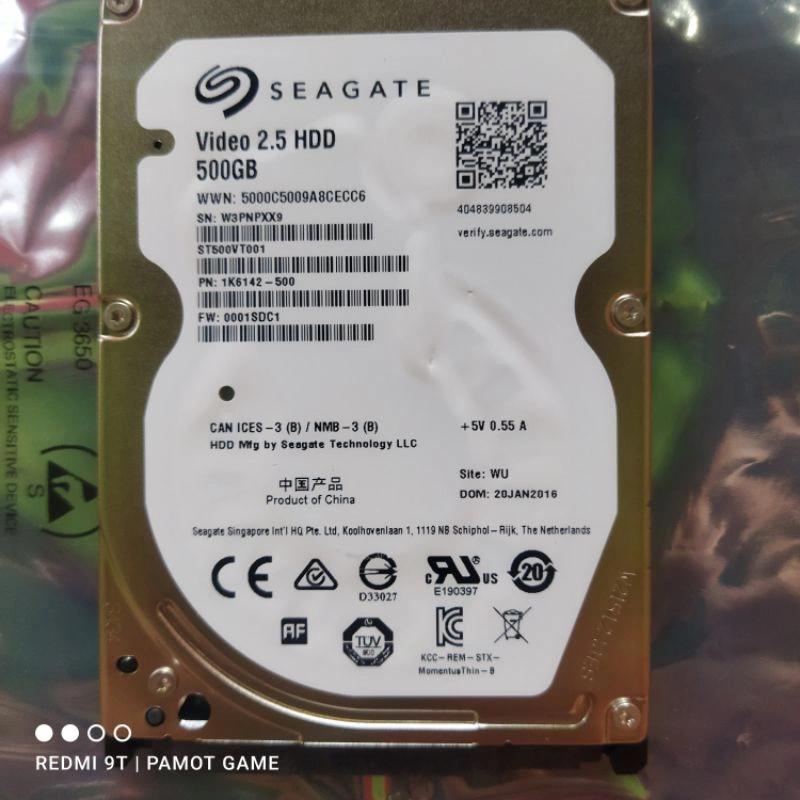 hdd ps3/ ps4 2,5 inc original garansi 1tb/500gb/160
