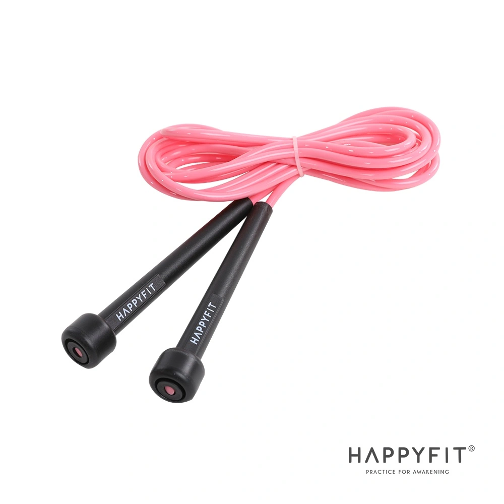 HAPPYFIT - PVC Jump Rope / Lompat Tali / Tali Skipping - Pink