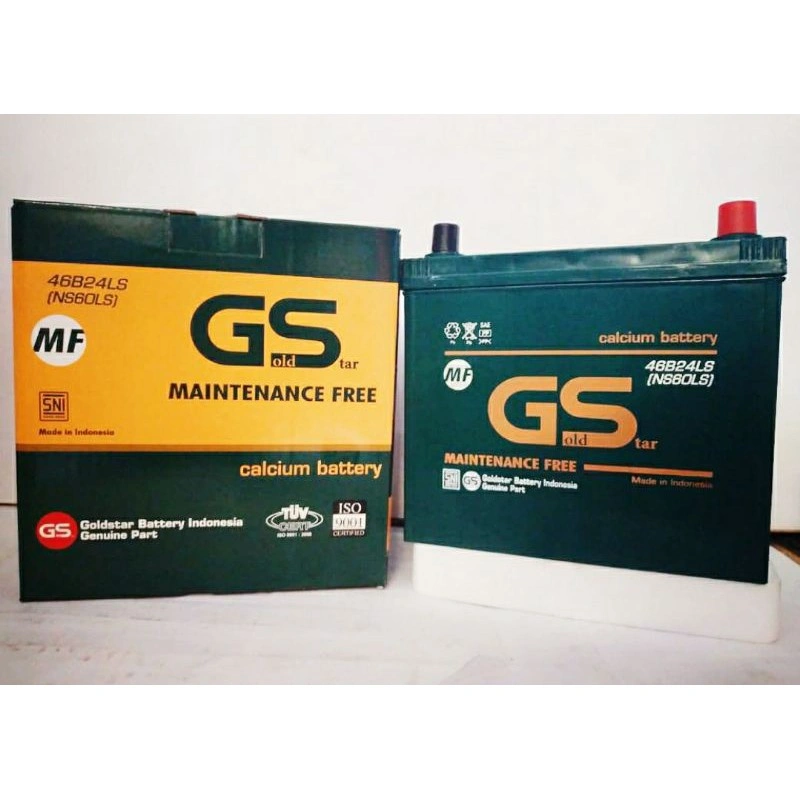 AKI MOBIL MF NS60LS 46B24LS AKI KERING Yaris Innova New Vios New Civic Stream Accord CRV HRV Gold Star (GS MF NS60LS)