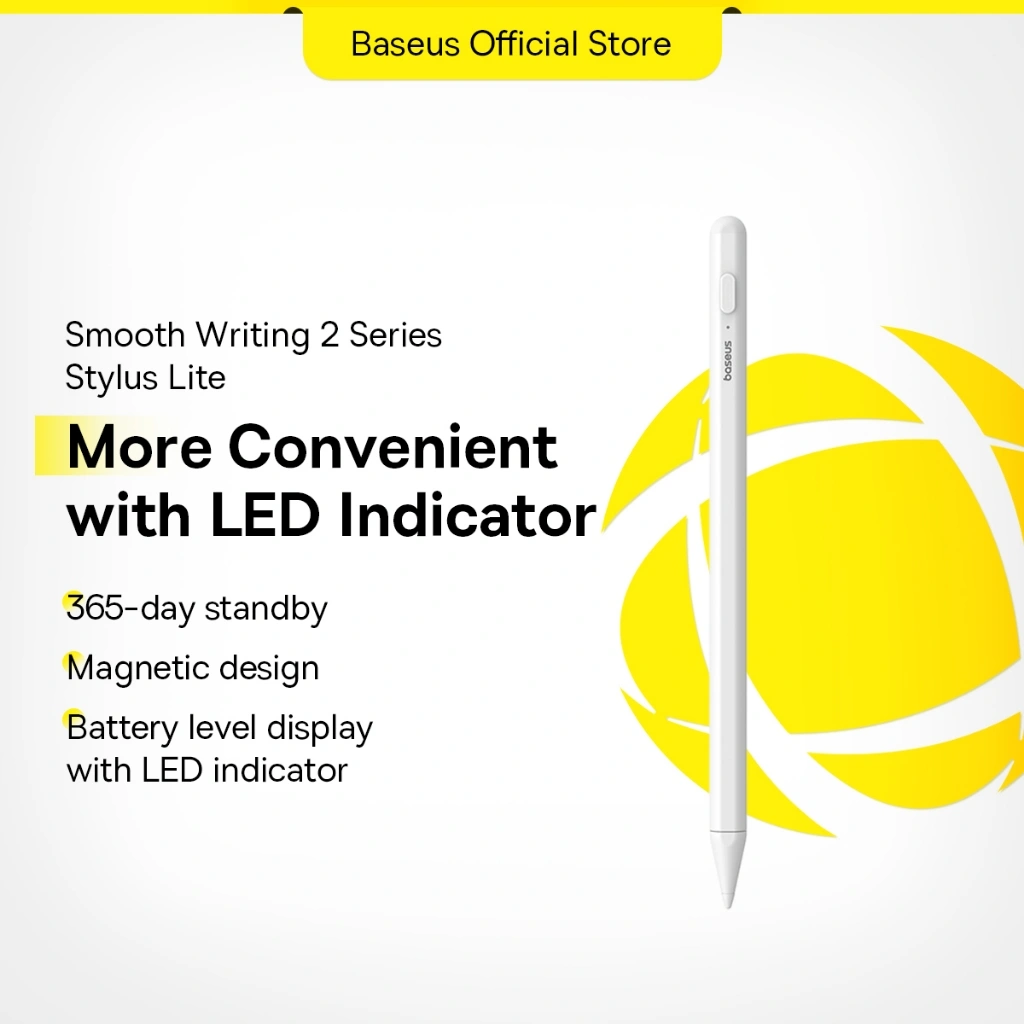 Baseus Smooth Writing 2 Series Stylus Pen With LED Indicators