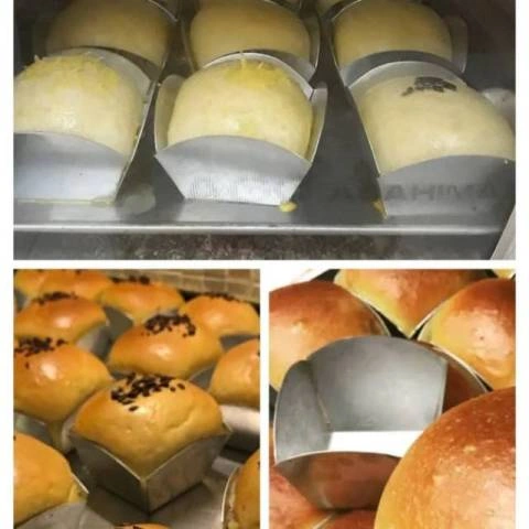12 Pcs (1 Lusin) Cetakan Bluder / Cetakan Roti Bluder / Loyang Bluder