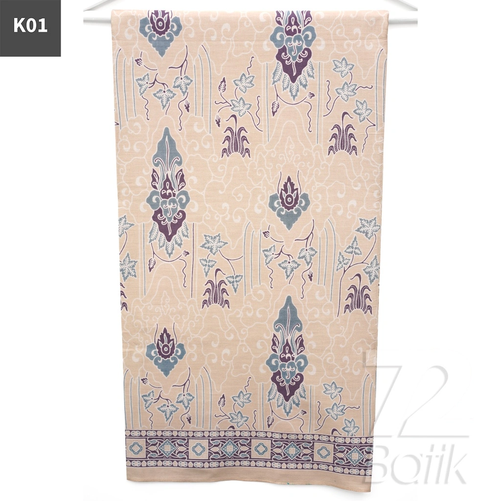KAIN BATIK PREMIUM Bahan Katun Motif Awan Mega Warna Lilac Kuning Gading Lavender 721159 Cap 72 Jarik Jarit Samping Kebat Panjang Batik Katun Modern Premium Bahan Seragam Batik Pernikahan Kantor Keluarga Murah Kamen Jadi Batik Bali Lembaran