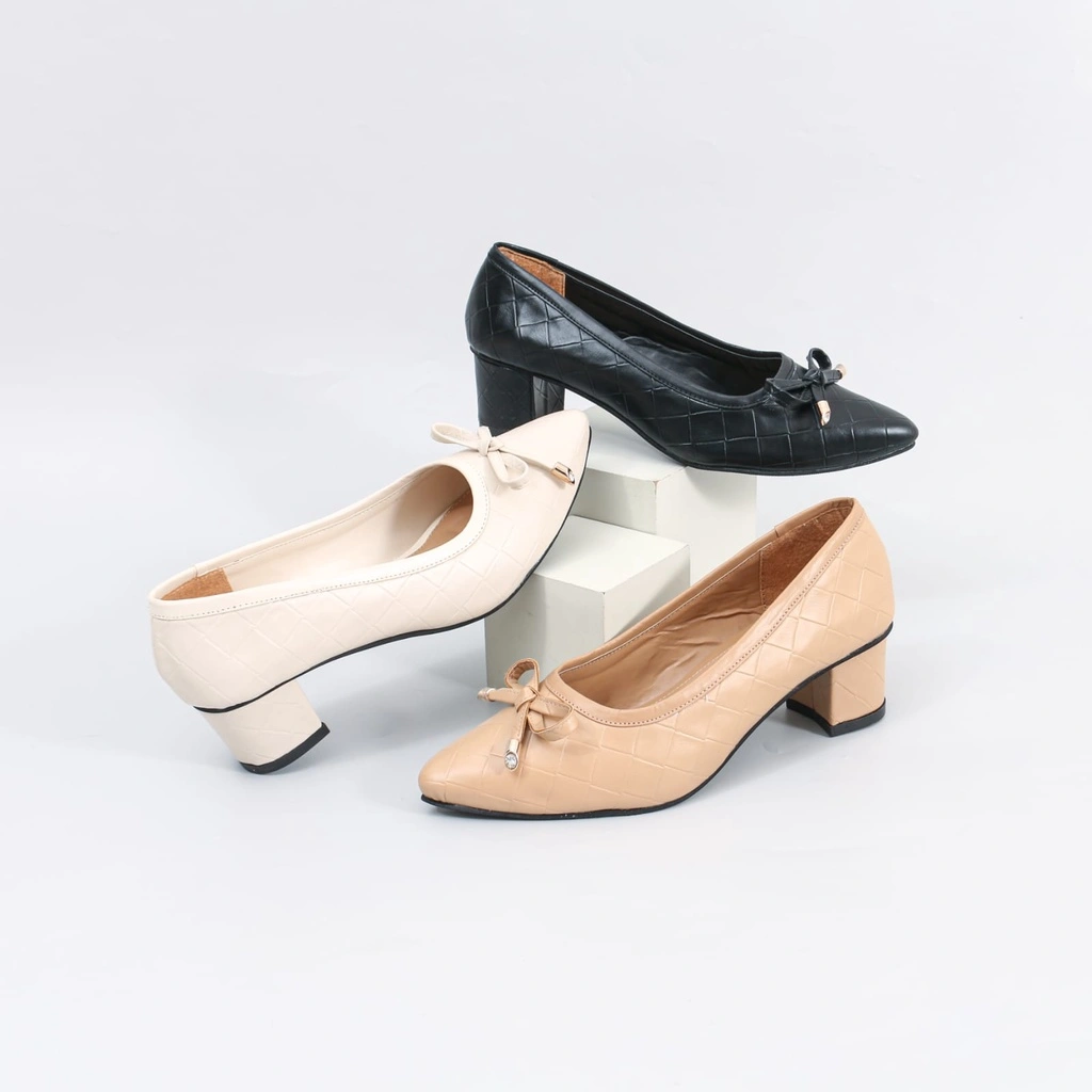 MONTELLA Lora Sepatu Pantofel Wanita / Sepatu Kerja Wanita / Sepatu Formal Wanita
