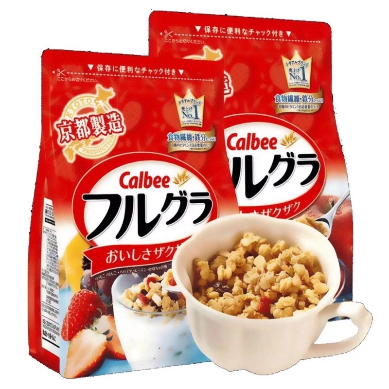 Calbee Granola Fruit Cereal 700g - Made in Japan