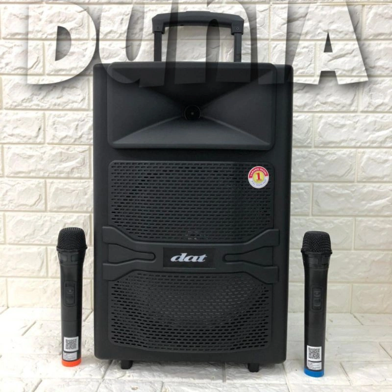 Speaker Portable Wireless DAT DT1210 FT Original Bluetooth 12 inch