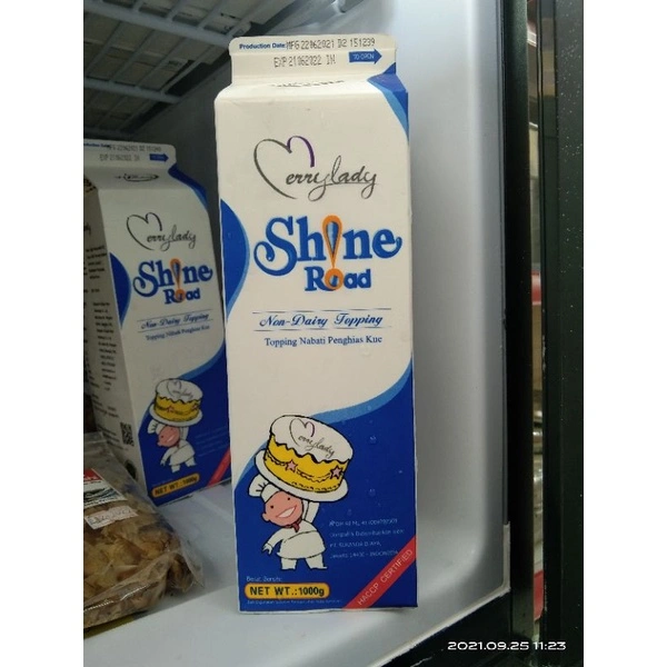 Shine road toping wippy cream 1L