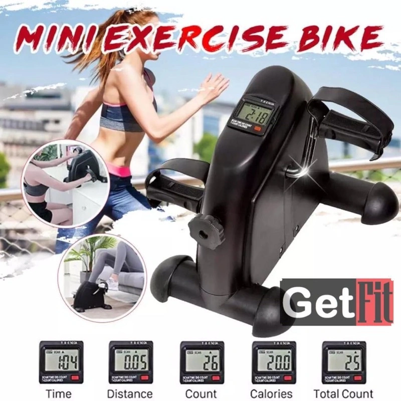 Mini exercise bike Sepeda statis mini Mini static Bike Alat terapi tangan dan kaki