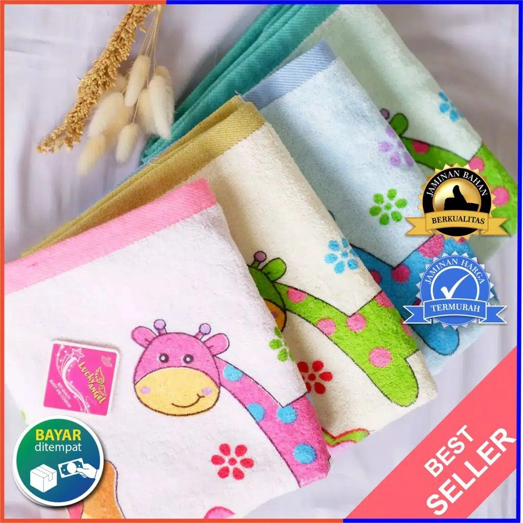 100x50 cm IMPORT Handuk Bayi Lembut Perlengkapan Mandi Baby Baru Lahir Peralatan Newborn Murah