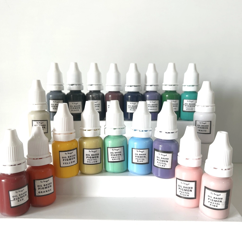Paket Lengkap Banget 19pcs Pigmen Resin Cat Warna Oil Based Pigment Pewarna Resin Solid Cat Minyak Oil Painting Perlengkapan Menggambar Kerajinan Peralatan Kesenian Art Work Paint Kanvas Canvas Seni Hiasan Dekorasi Color Colour Tri Tunggal Malang