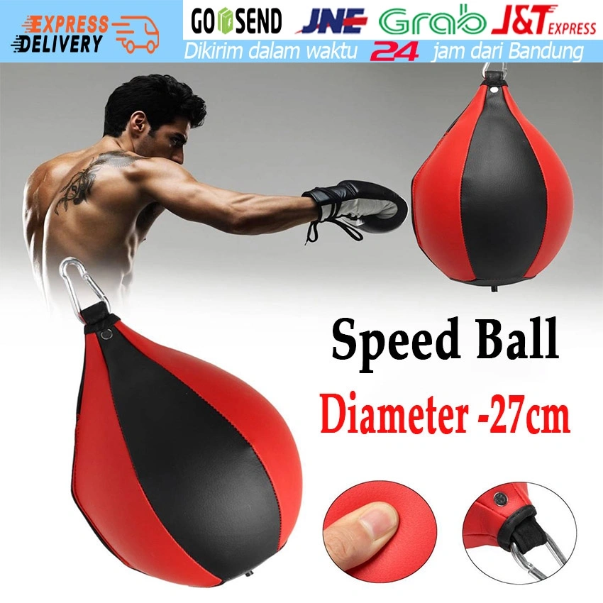 Bola Gantung Alat Latihan Tinju Samsak Bola Hanging Punching Ball Speed Ball Boxing Aksesoris