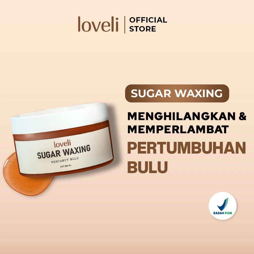 Loveli Sugar Waxing 250 gr (𝗕𝗣𝗢𝗠)