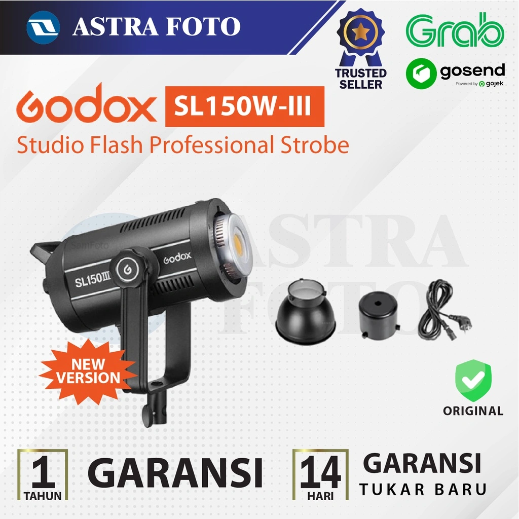 Godox SL150W III Studio LED Bowens Mount SL-150W SL 150W SL150 W SL-150III SL150III