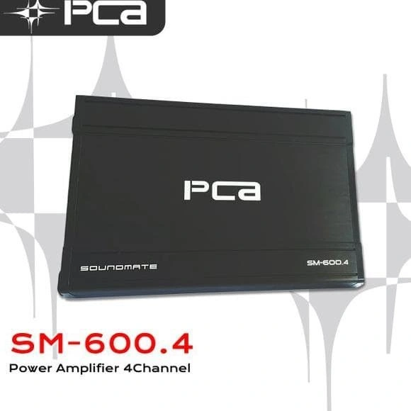 Power Amplifier PCA Soundmate 600.4 Class AB - Power Amp Audio Mobil PCA