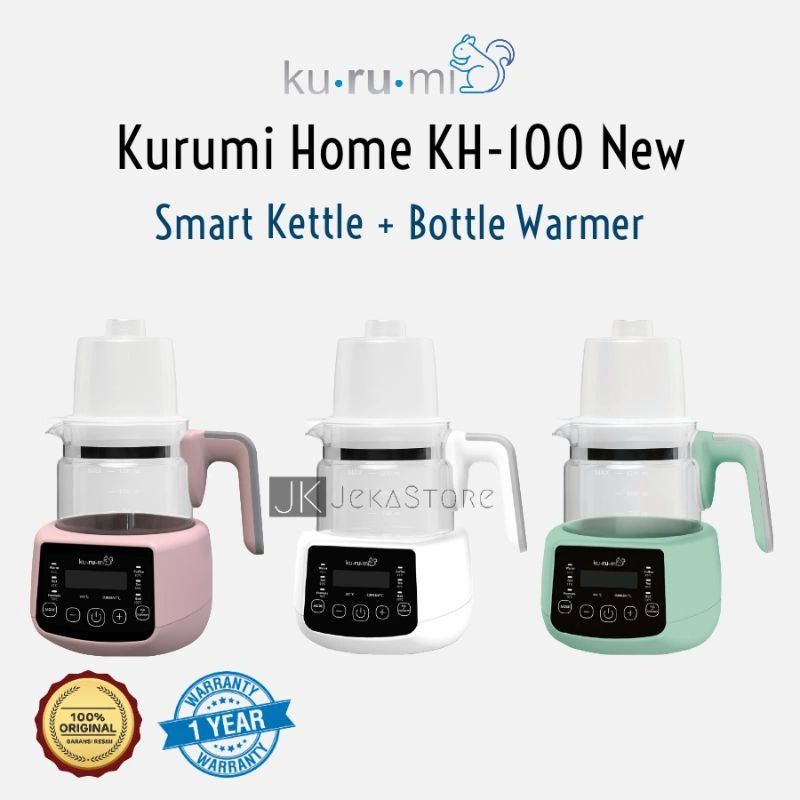 KURUMI Home Electric Kettle KH-100 / Pemanas Air Elektrik / Kettle Listrik / Teko Listrik