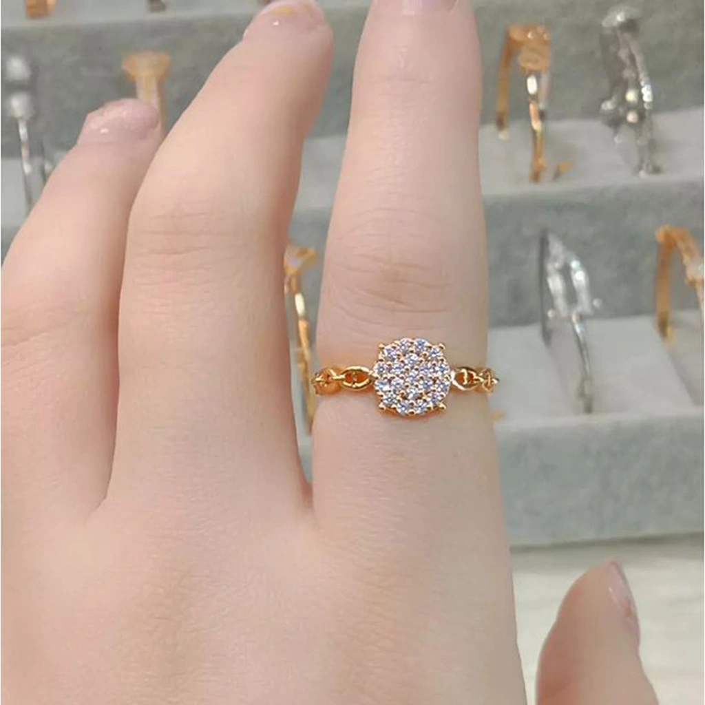 La Vienne - Nerissa - Cincin Titanium Wanita Anti Karat - Perhiasan Perempuan Elegan Mewah