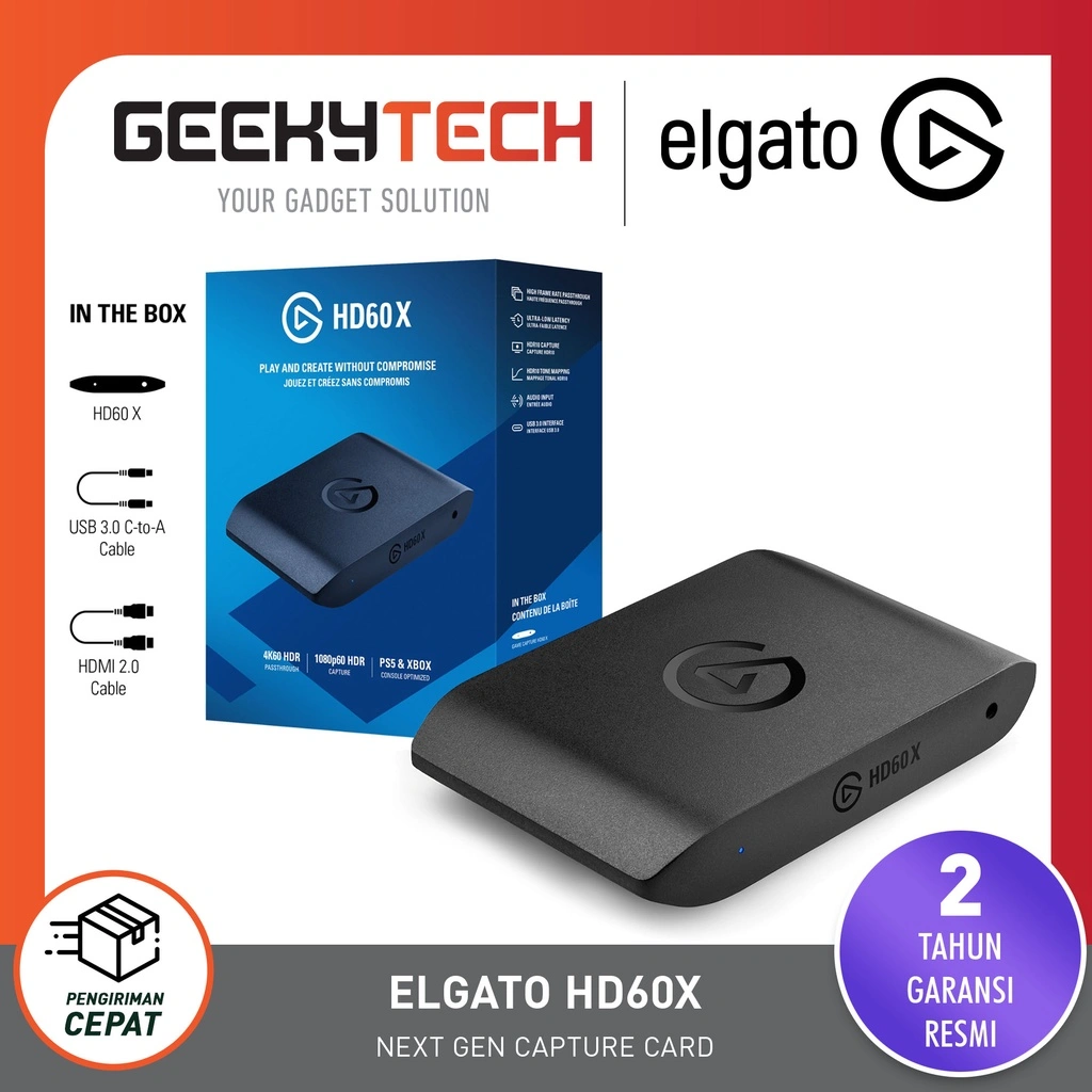Elgato HD60X / HD 60 X 4K Game Capture Card