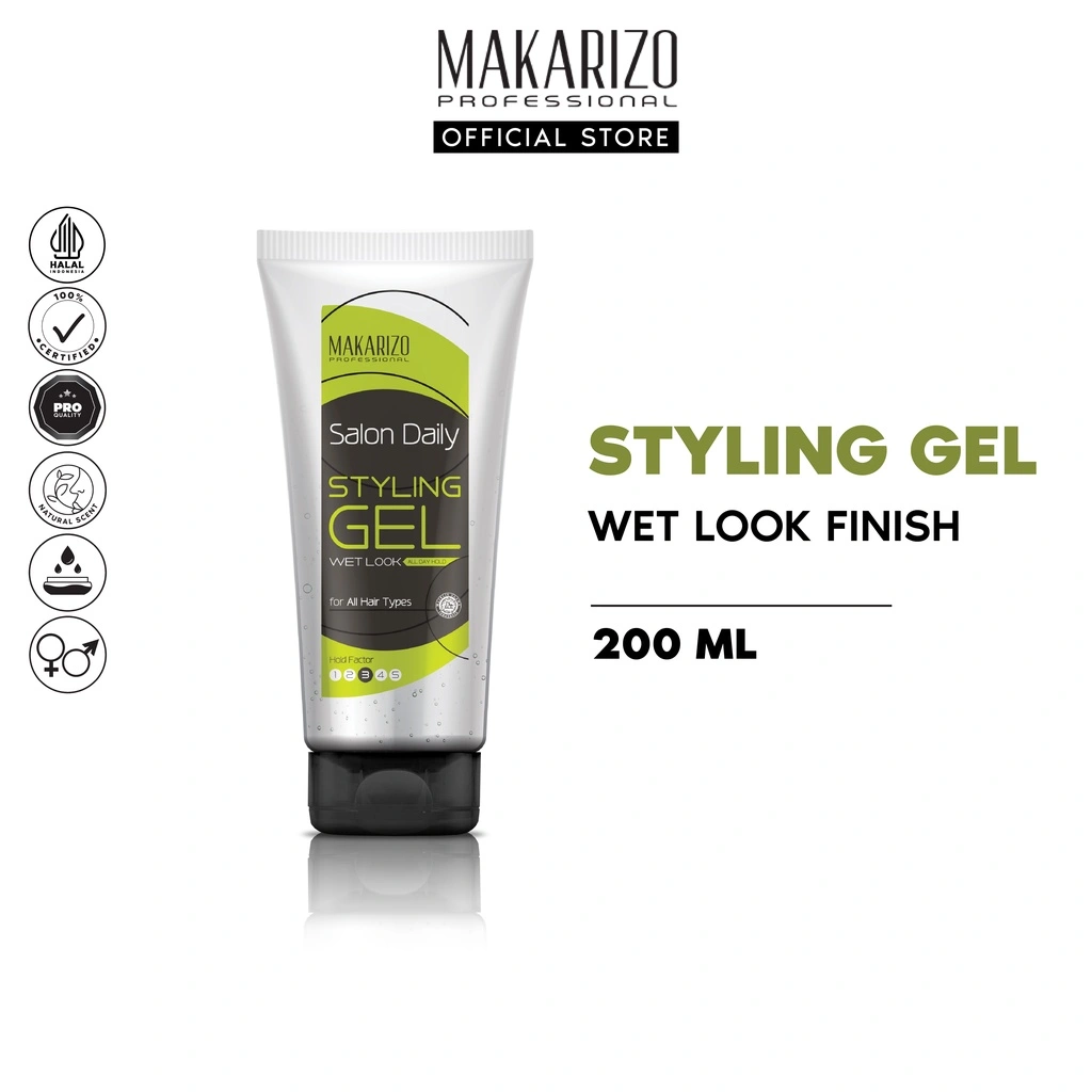 Makarizo Professional Salon Daily Styling Gel Tube 200 mL
