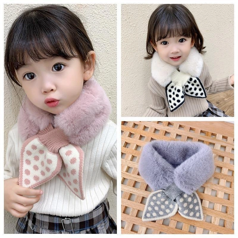 Scarf Leherl Anak-Anak/Syal Anak Korean Style Usia 3-12 thn