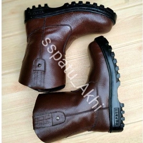 Sepatu Safety Booth Kings AKhi Ujung Besi Oil Resintant Jaminan Kulit Asli