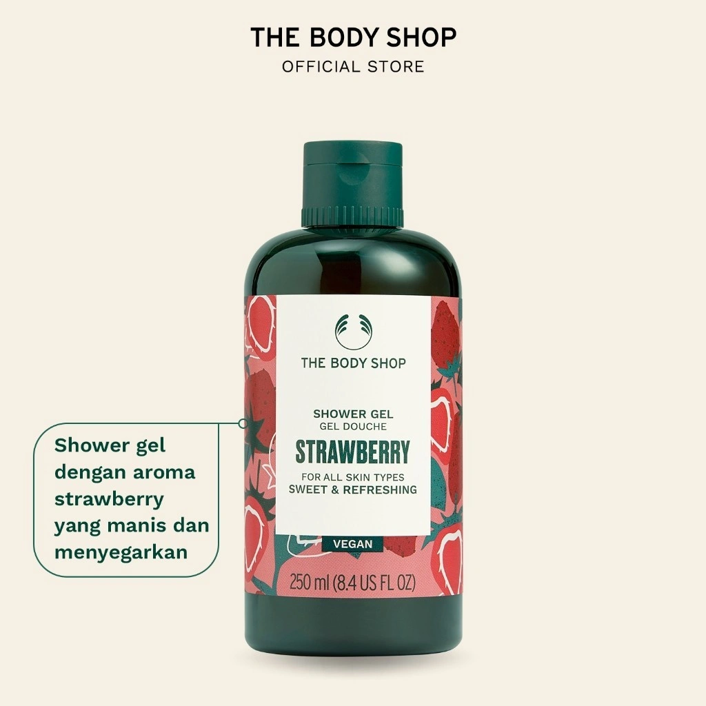 The Body Shop Strawberry Shower Gel 250ml