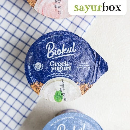 Biokul Greek Yogurt Plain 80 gram Sayurbox