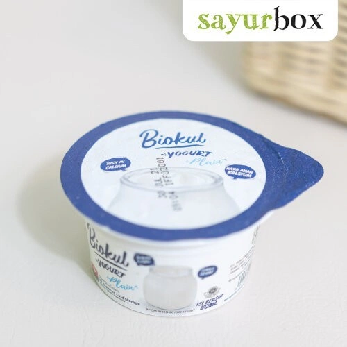 Biokul Stirred Yogurt Plain 80 ml Sayurbox