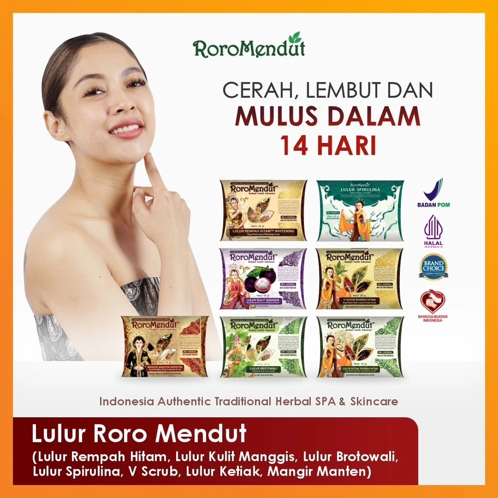 ππππ ππππππ Lulur Herbal Organik HALAL BPOM| Lulur Pencerah Anti Kusam Jerawat Kerutan Flek Hiatm Kusam
