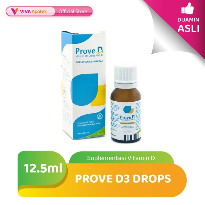 Prove D3 Drops Suplementasi Vitamin D (12.5 ml)