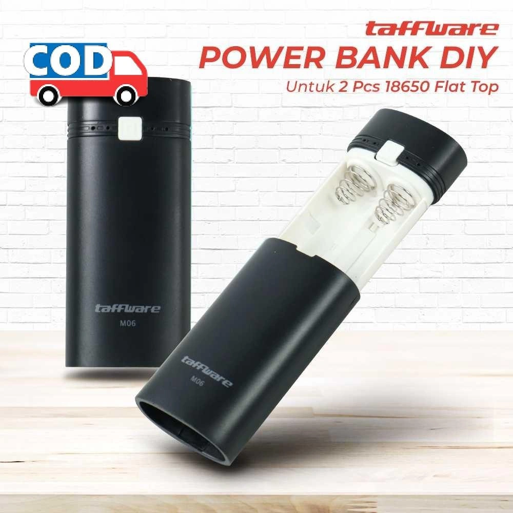 Case Power Bank DIY Untuk 2PCS Baterai 18650 Rechargeable Cas Isi Ulang