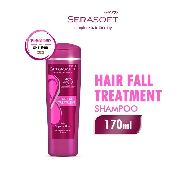 Serasoft Serum Shampoo Hair Fall Treatment Botol 170 ml