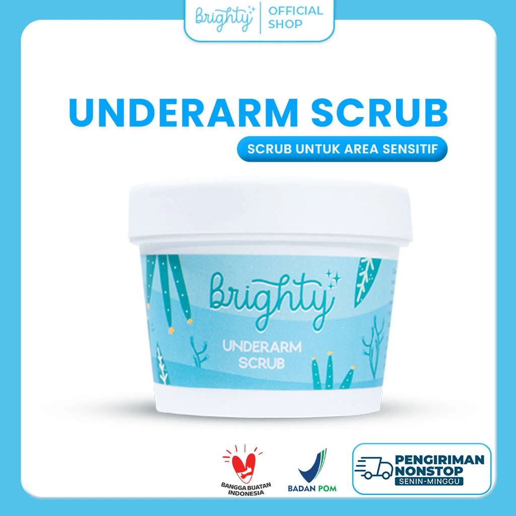 Brighty Underarm Scrub Microscrub Pencerah Ketiak No1