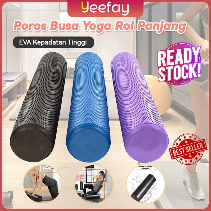 Foam Roller Block / Foam Roller Block 90cm / Eva Foam Roller Block Yoga / Roller Block Yoga Murah / Foam Roller Yoga Block / Eva Roller BB
