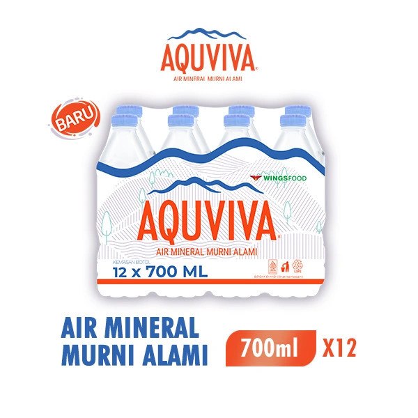 AQUVIVA Air Mineral 700 ml x12