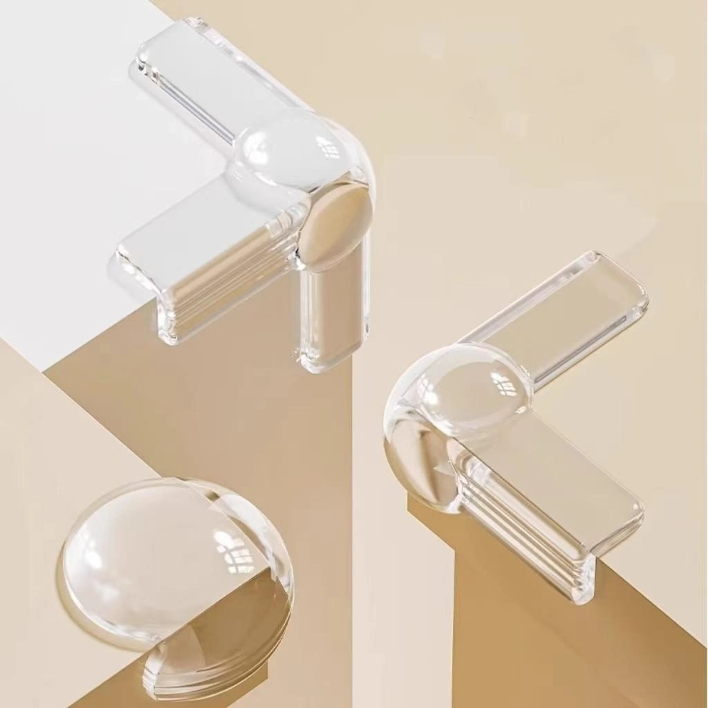 99KHOME Pelindung Sudut Meja 4pcs Pengaman Siku Meja Silikon Bantalan Pengaman Bayi Set K1111