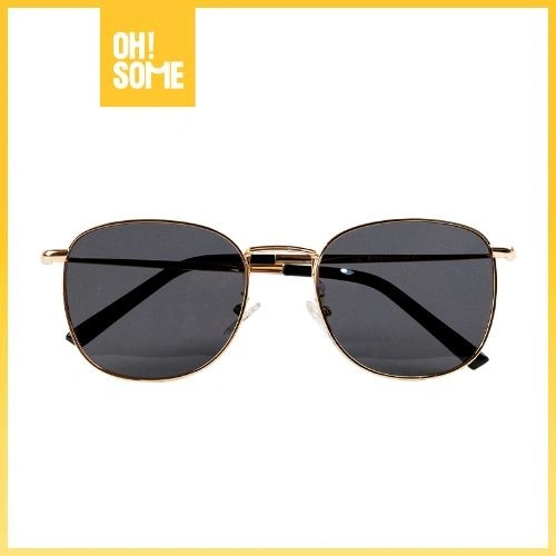 OHSOME Black Sunglasses Kacamata Hitam Unisex Wanita Pria Fashion