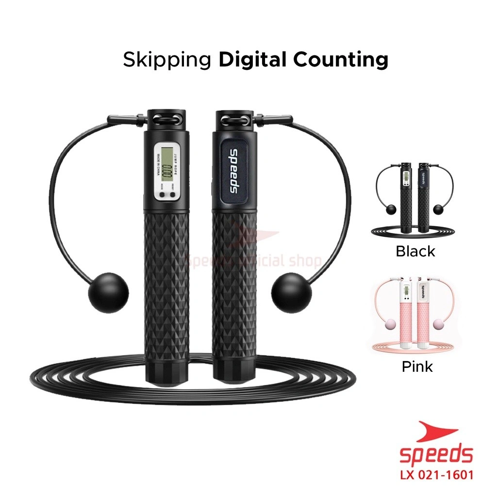 SPEEDS Skipping Lompat Tali Untuk Olahraga Loncat Jump Rope Alat Olahraga Original 021-1601