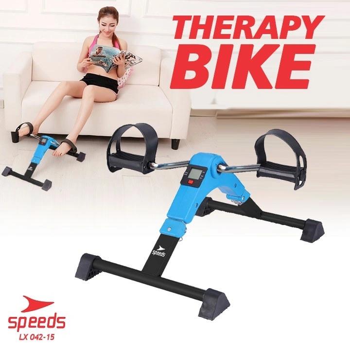 SPEEDS Sepeda Statis Mini Spinning - Olahraga / Terapi Kaki Tangan Stroke Patah Tulang / Gym 042-15