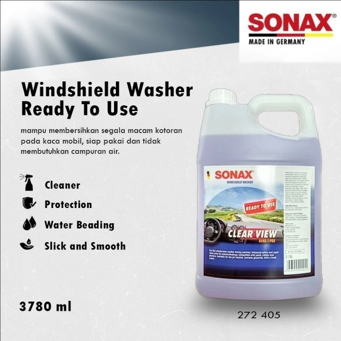 Sonax Xtreme Extreme Windshield 3,78L Washer Ready To Use Air Wiper