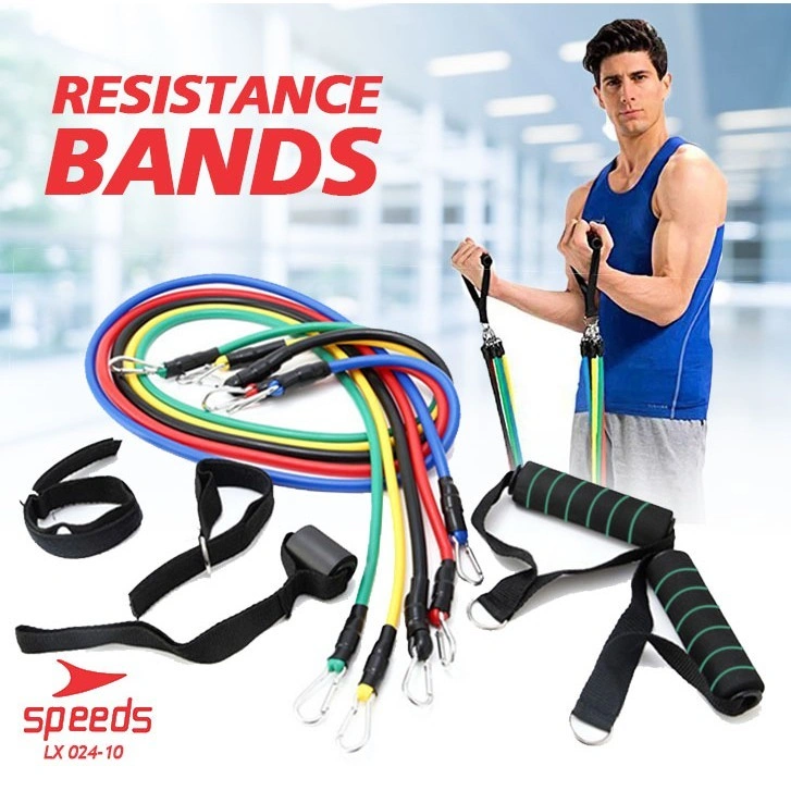 SPEEDS Resistance Band  Fitness Tali Gym Yoga Loop Stretching Pull Rope Loopband 024-10