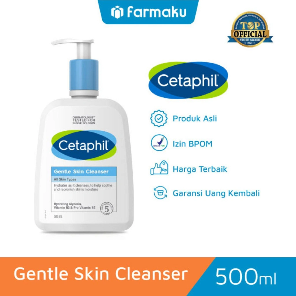Cetaphil Gentle Skin Cleanser 500 Ml - (Variasi)