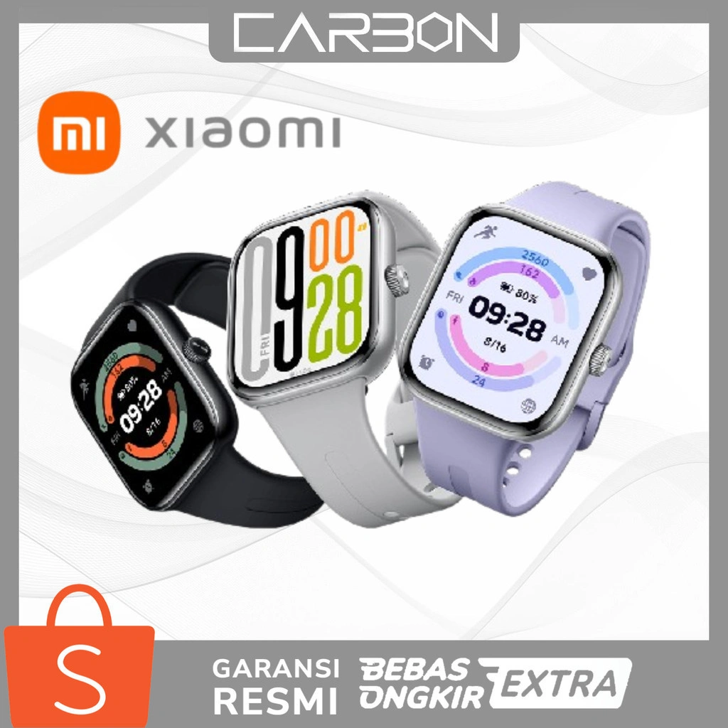 XIAOMI Redmi Watch 5 | Amoled bezel ultra-tipis 2,07 | Baterai hingga 24 hari* | Motor Linear Haptik | Fitur Heart Rate & Sleep Tracking