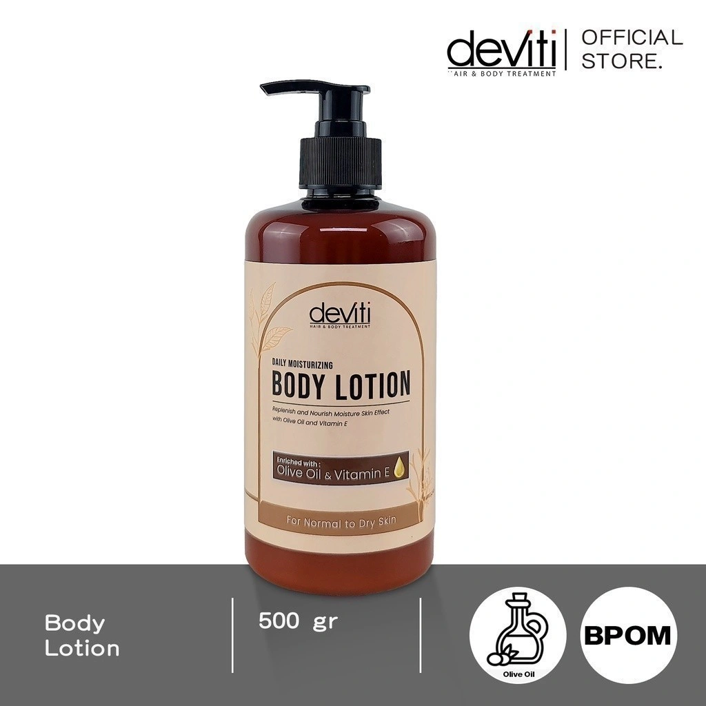 deviti Daily Moisturizing Body Lotion 500 Gr Untuk Kulit Kering Melembabkan Kulit BPOM
