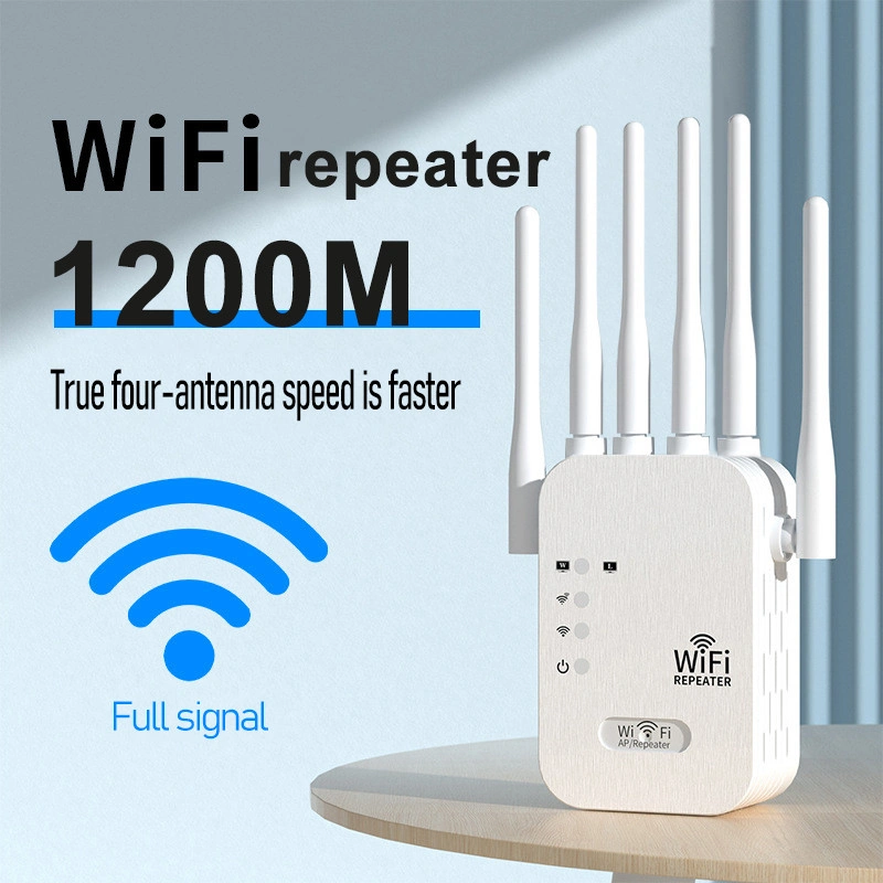 Wifi Repeater/1200Mbps Wifi Range Extender/2.4G WiFi Signal Amplifier Extender Router/Wi-Fi-Ultraboost-Access-Point-Signal-Amplifier-Penerima-Pemancar-Sinyal-Alat-Penyambung