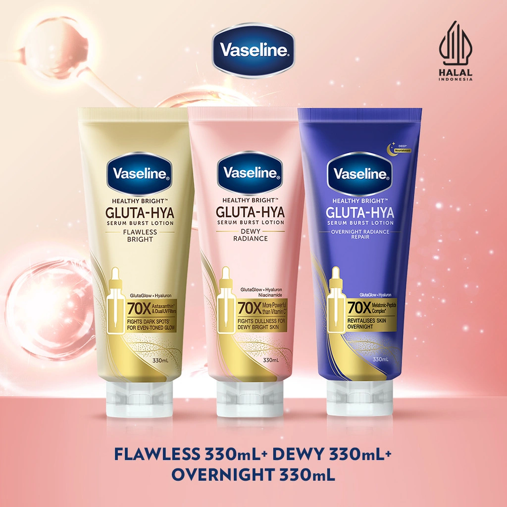 Buy Vaseline Gluta Hya 330ml Multi Pack