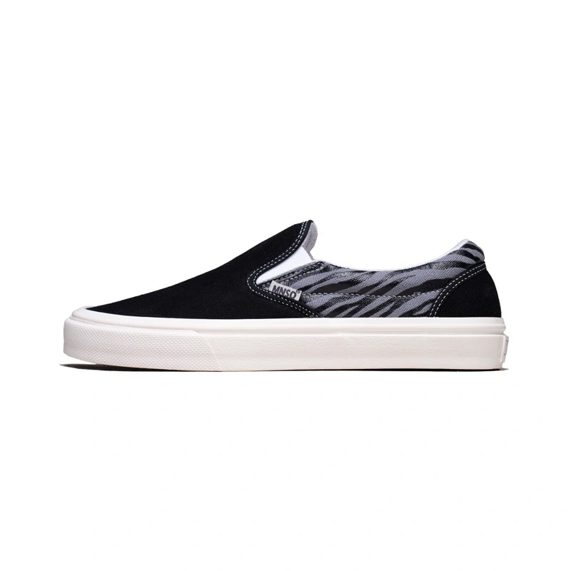 Minusone Footwear - Sepatu Slipon Vulcanized Tiger grey